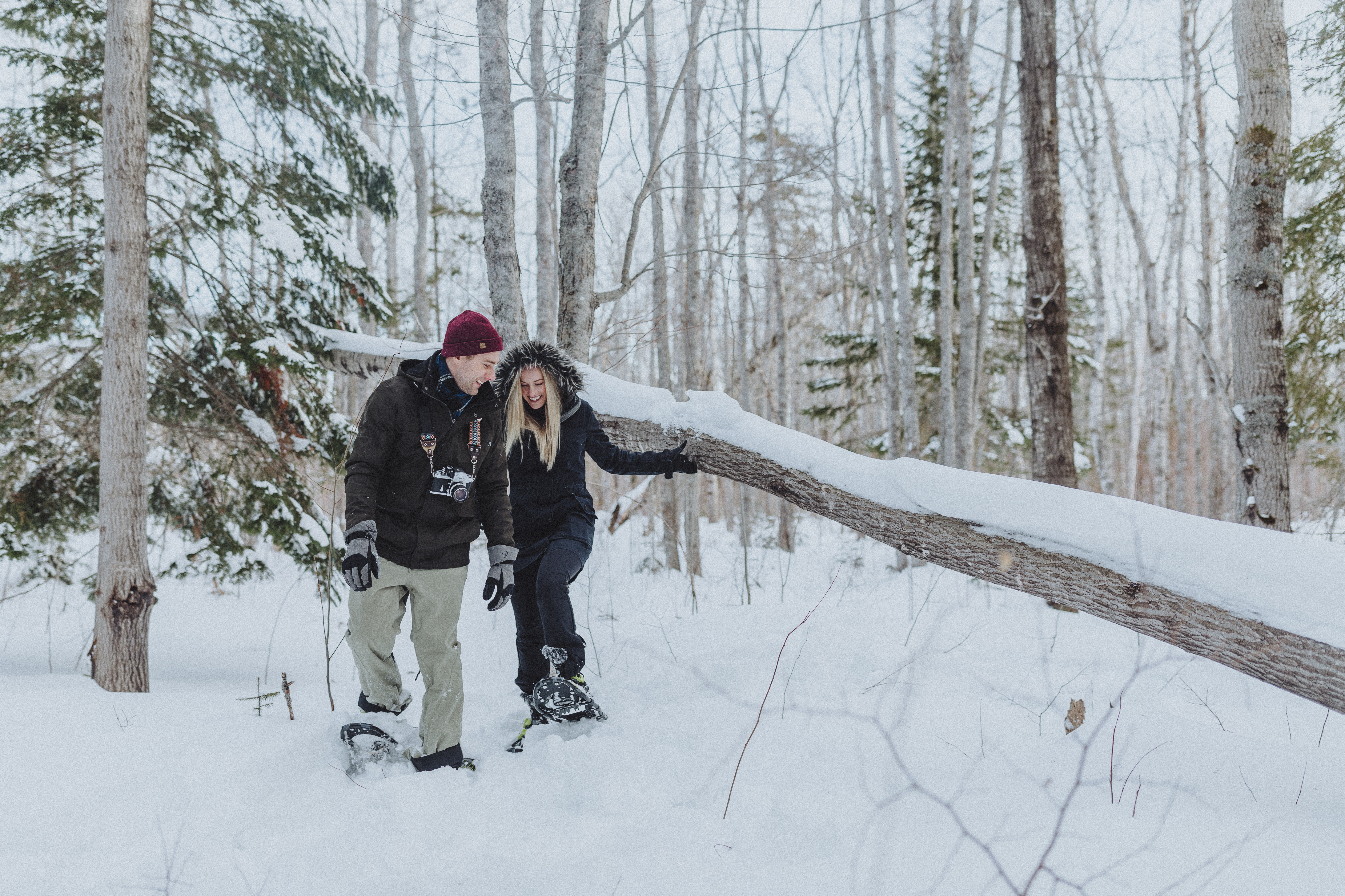 Winter in New Brunswick, Canada